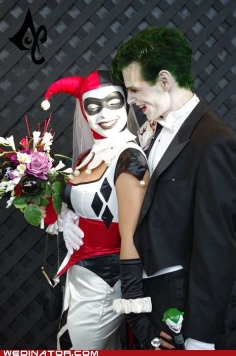 Batman Harley Quinn Joker Wedding Image 410122 On