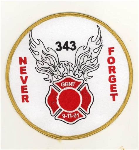 91101 Never Forget Ny New York 343 Gbnf Patch Gone But Not Etsy