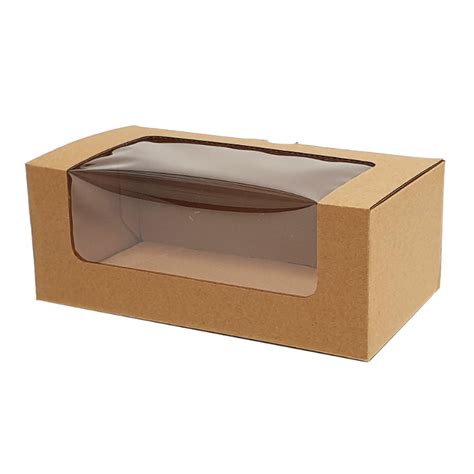 Rectangular Multipurpose Bakery Box With Window Berica Packaging NZ