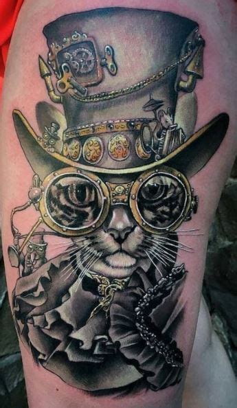 75 Steampunk Tattoos For The Hardcore Steampunk Fans Tattoo Me Now