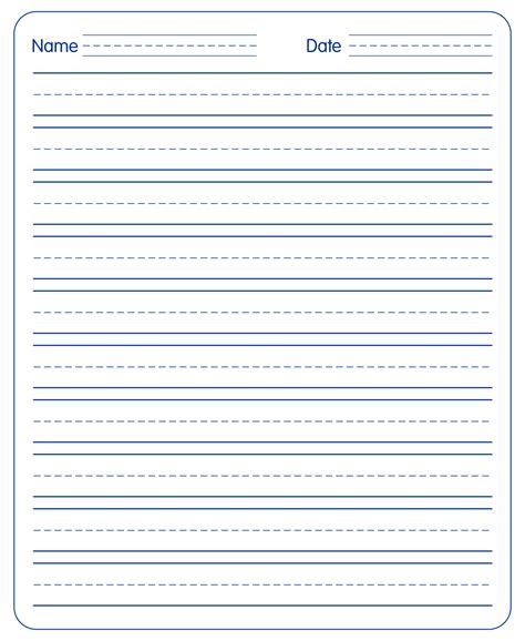 Downloadable Free Printable Handwriting Paper Get What You Need For Free