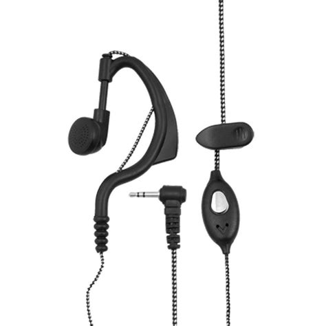 two way radio single plug ear hook microphone earphone for motorola ear plugs ear hook two