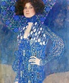 Gustav Klimt - Emilie Flöge, detail [1902] | Klimt art, Gustav klimt, Klimt