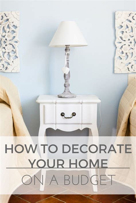 With this collection of 18 awesome home decorating ideas for the budget conscious you can have your home looking great with just the odds and ends you have laying around! Making a House a Home on a Budget // How to Decorate on a ...
