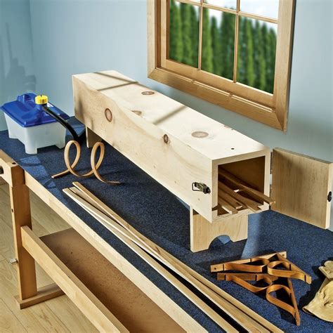 Rockler Steam Bending Kit Wfree Bentwood Carryall Plan Download Steam Bending Wood How To