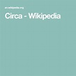 Circa - Wikipedia | Education, Wikipedia, Language