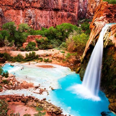 Havasu Falls Just Outside Grand Canyon National Park Rated Best