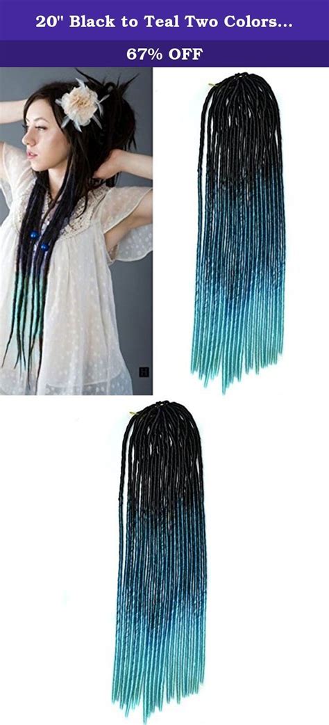 For extra texture, use a wave brush to distribute the gel throughout your hair and to prevent any dreaded white. 20" Black to Teal Two Colors Soft Dread Lock Crochet Braid Hair Extensions, Synt..., #Black … in ...