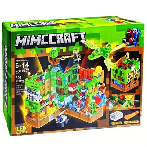 Minecraft Building Block Set 501 Pieces Elevation