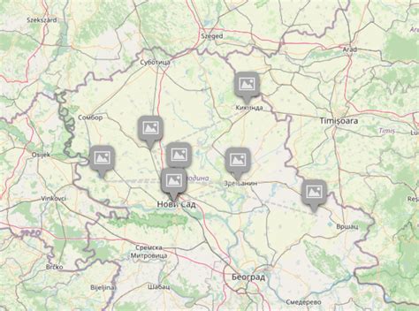 Vojvodina Je žedna Interaktivna Mapa Mesta Sa Problemom Zagađenosti