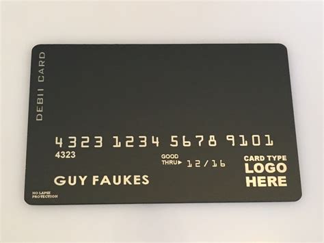 Upgrade your existing credit card to heavy metal today. New Templates Added - Custom Metal Credit Cards