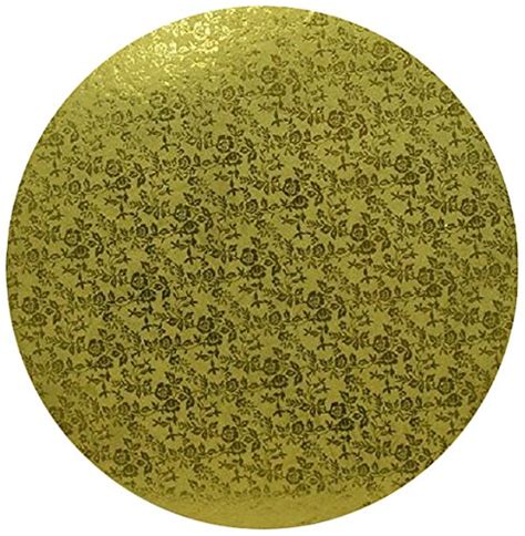 Buy Oasis Supply Round Cake Drum 20 Inch Gold Foil Online At