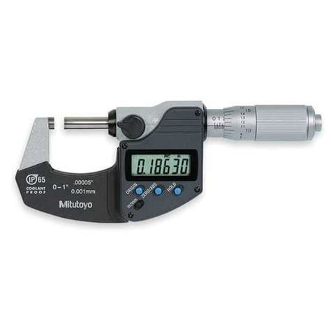 Mitutoyo 293 348 30 Digital Micrometer0 To 1waterproof