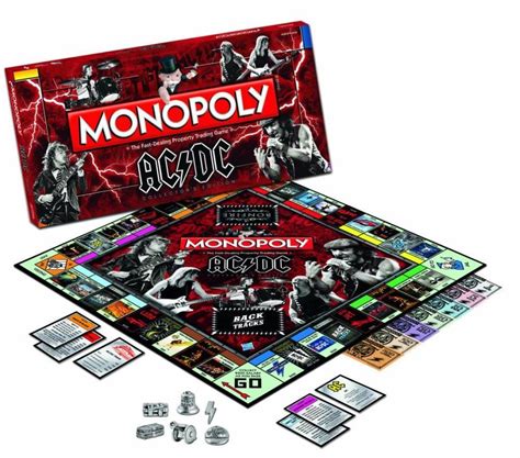 Monopoly Acdc Boardgame Monopoly Monopoly Game Board Games