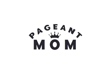 Pageant Mom Archivo De Corte Svg Por Creative Fabrica Crafts Creative