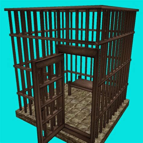 Second Life Marketplace Pirate Jail Cell 4 Prims