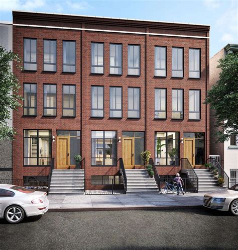 A Look At Brooklyns New Townhouse Rows Cherished Building Style Meets