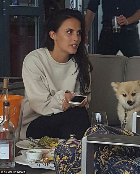 Made In Chelseas Lucy Watson Enjoys A Low Key Dinner Date With Pal In