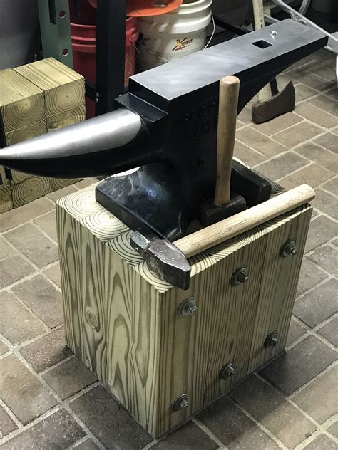 My Anvil And Stand Welded Metal Projects Metal Working Tools Metal