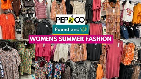 poundland pepandco womens summer clothing collection apr 2023 pepandco clothing travelandshop