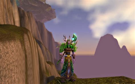 Emerald Dream Druid World Of Warcraft Sci Fy Night Elf Azeroth The
