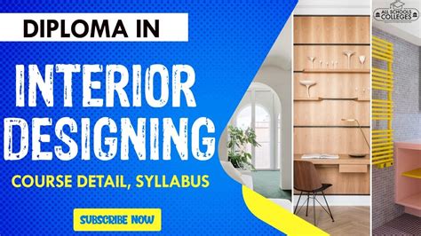 Diploma In Interior Designing Course Detail Syllabus Entrance Exam