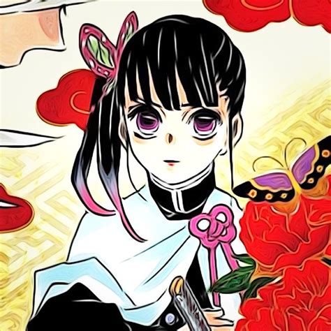 Kanao Tsuyuri Icons In 2022 Slayer Anime Anime Dancer Aesthetic Anime