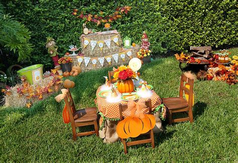 Fall Birthday Setup With Happy Birthday Hay Bales Pumpkin Patch Birthday Party Pumpkin Party