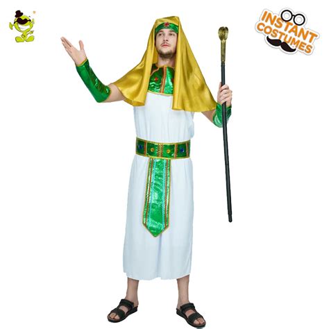 adult male egyptian prince costume cosplay halloween high quality egypt clothing fancy dress up