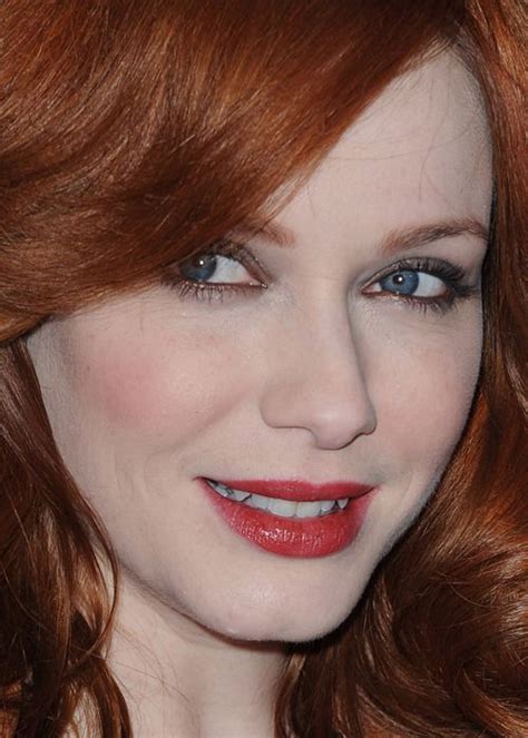 Makeupcloseup “ Christina Hendricks ” Beautiful Christina Beautiful