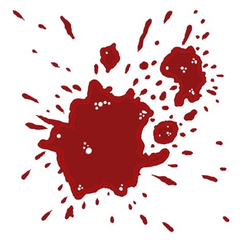 Realistic Blood Splatter Stain Png And Svg Design For T Shirts