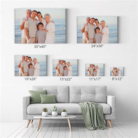 Custom Canvas Prints With Your Photos Personalized Canvas Pictures Cu