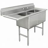 Pictures of Commercial 2 Compartment Sink