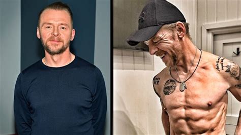 Simon Pegg Reveals Shocking Weight Loss Body Transformation Hello