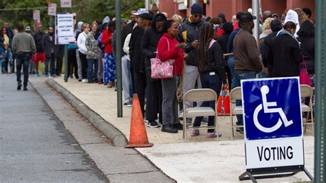 2018 Midterm Election Record 21 Million People Cast Early Votes In Georgia