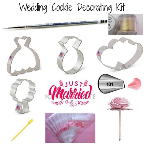 How To Decorate Wedding Cookies The Flour Box