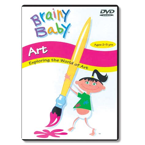 Brainy Baby Art DVD | Art DVD For Preschool - The Brainy Store