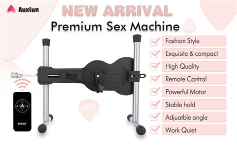 Amazon Com Auxfun Sex Machine Sex Toys Thrusting Machines With Romote Control Premium Massager