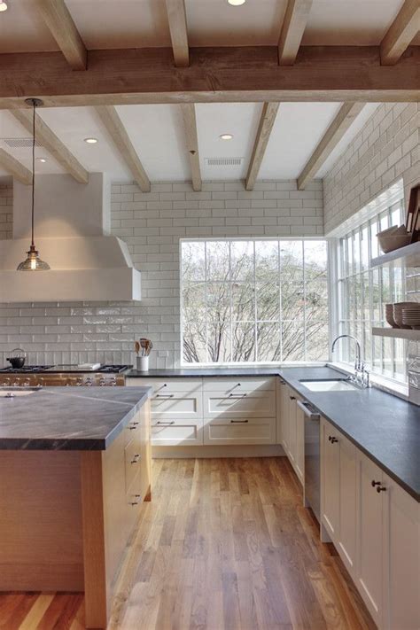 Corner Window Featured In Contemporary Kitchen Silverleaf