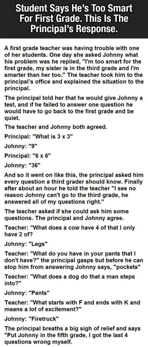 The man said, hey, this is an old paper, where's the story about the big. One Of My Favorite Little Johnny Jokes