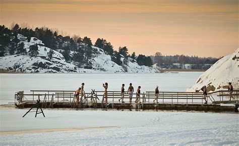 Go For A Swim In Finlands Icy Water Its Tradition