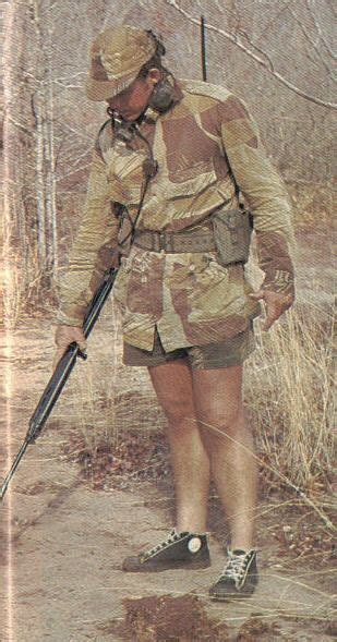 Early Rhodesian Bush War Uniforms 1965 1969 Army