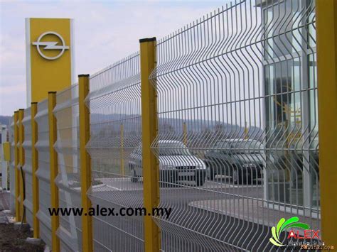 Panel Mesh Pagar Perimeter Security Fencing Wire Mesh