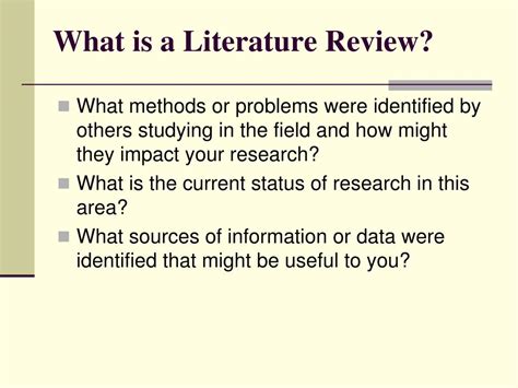 PPT - Literature Review and Ethical Issues PowerPoint Presentation ...