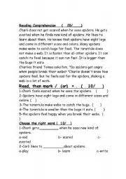 English teaching worksheets: Other reading worksheets
