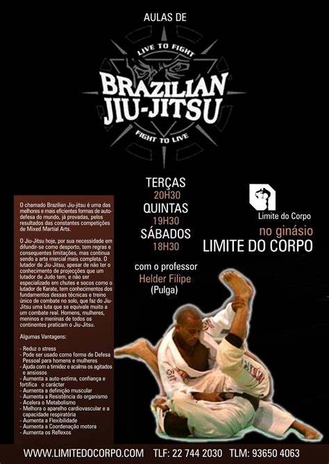 Limite Do Corpo Novas Aulas De Brazilian Jiu Jitsu