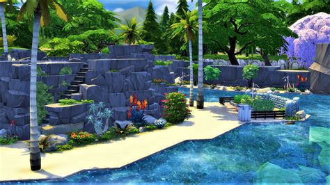Sim House Design Workshop Sims 4 Tropical Island Honolulu 孤岛求生记