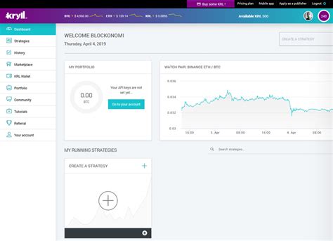 Kryll Review: Automatisierte Cryptocurrency Trading Bot ...