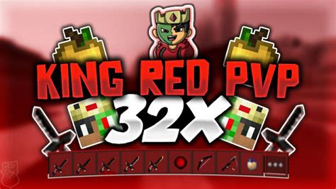 11x King Red Pvp 32× Texture Pack Release Minecraft Pe Huge Fps