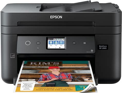 Epson Workforce Wf 2860 All In One Wireless Color Printer With Scanner